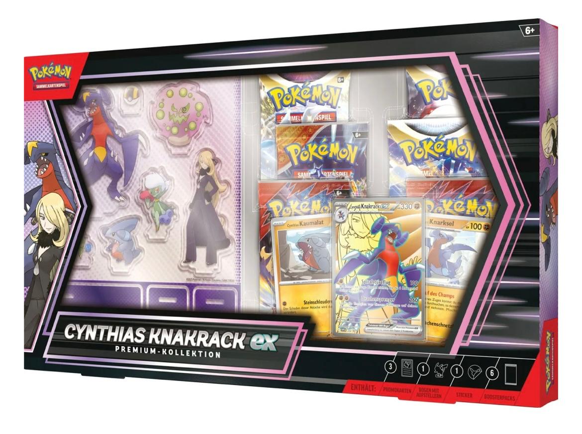 Pokémon Cynthias Knakrack EX Premium Kollektion (DE)
