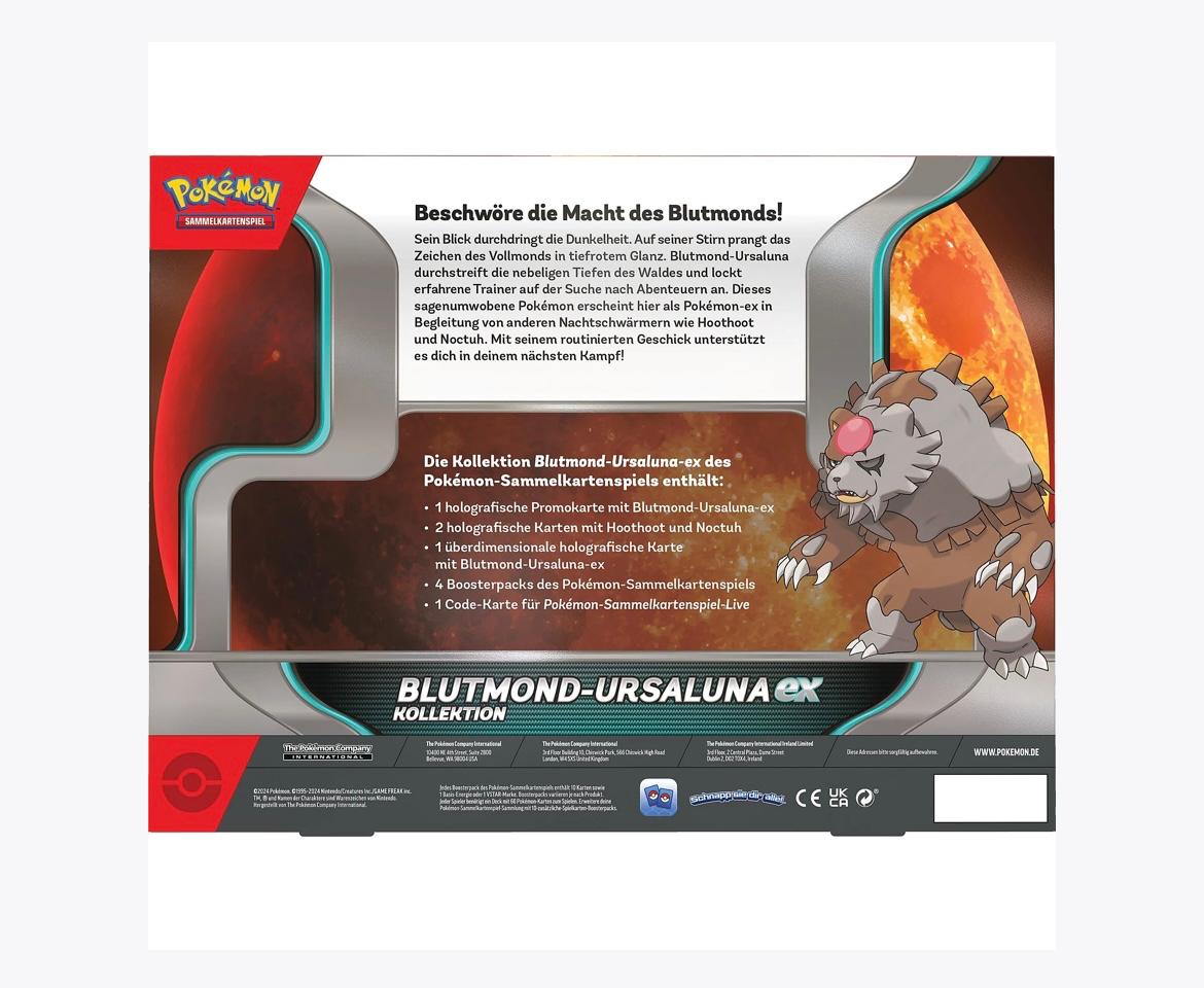 Pokémon Kollektion Blutmond-Ursaluna-ex (DE)