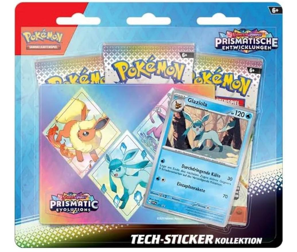 Pokémon Prismatische Entwicklungen Tech-Sticker-Kollektion Glaziola (DE)
