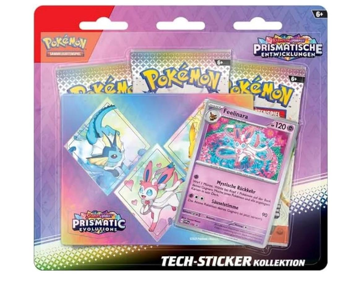 Pokémon Prismatische Entwicklungen Tech-Sticker-Kollektion Feelinara (DE)