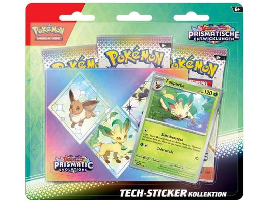 Pokémon Prismatische Entwicklungen Tech-Sticker-Kollektion Folipurba (DE)