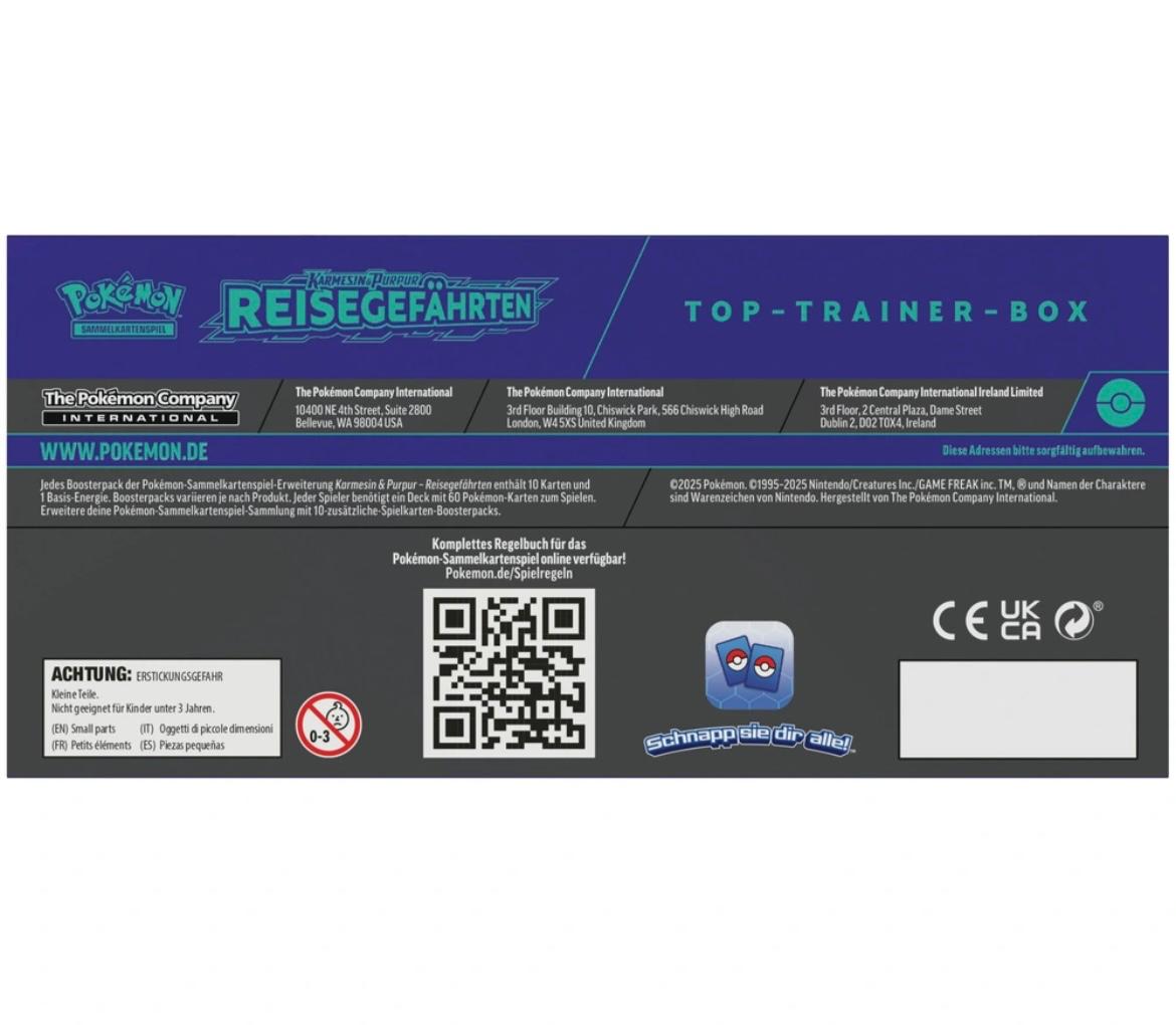 Pokémon Reisegefährten Top Trainer Box KP9 (DE)