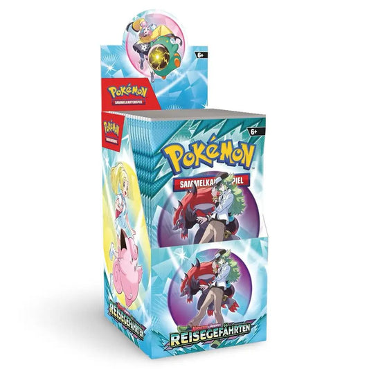 Pokémon Karmesin & Purpur - Reisegefährten 18er Booster Display (DE)