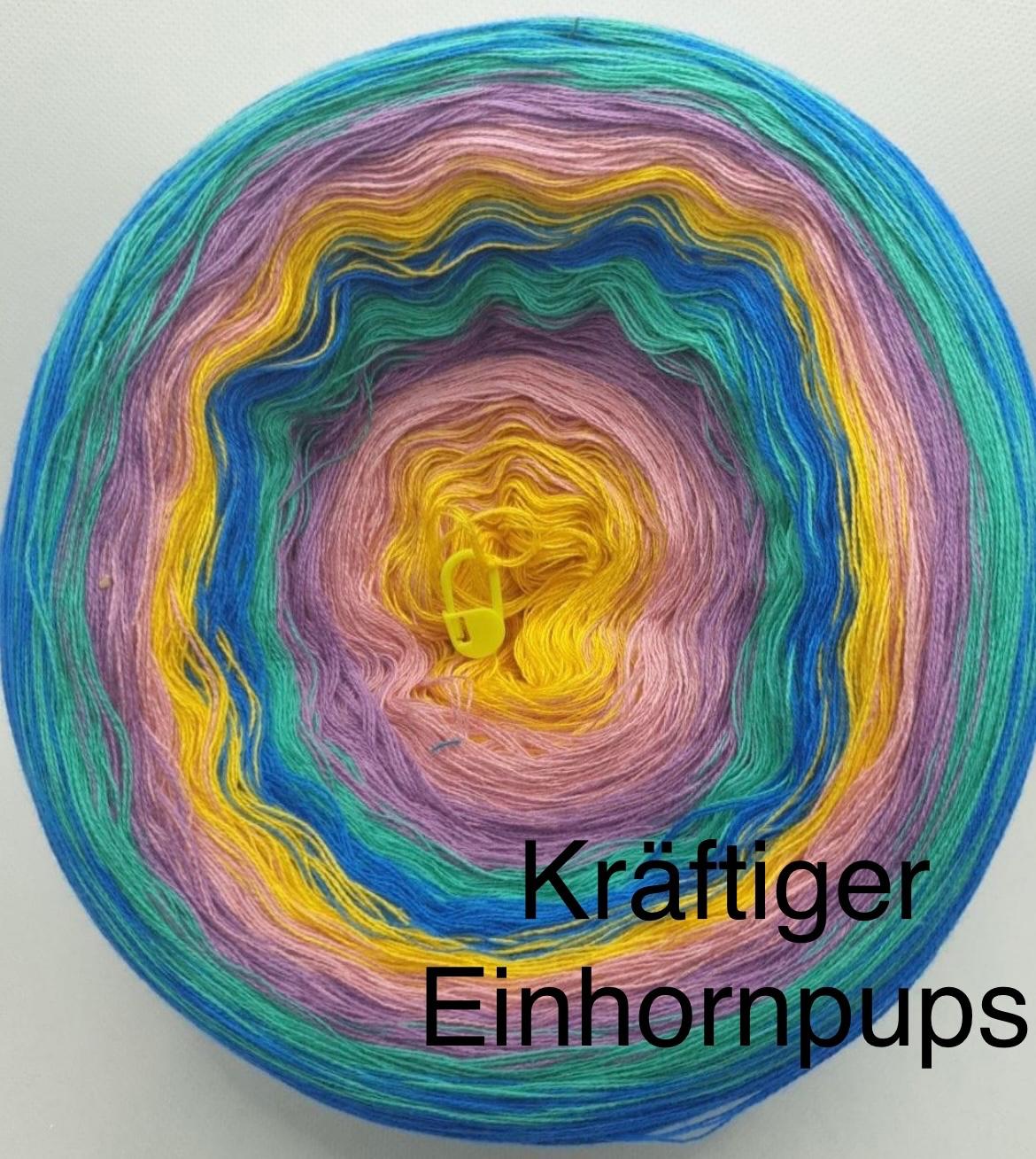 Kraftiger Einhornpups