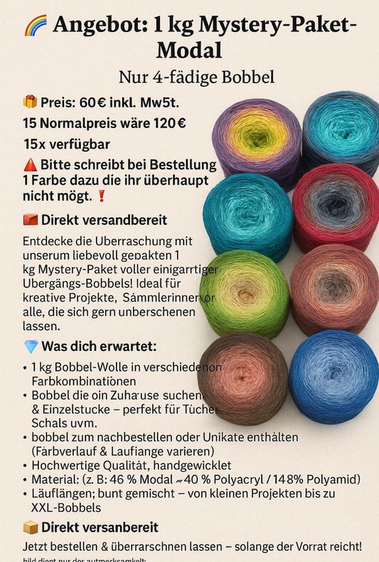 Mystery Box Modal 4-Fädig