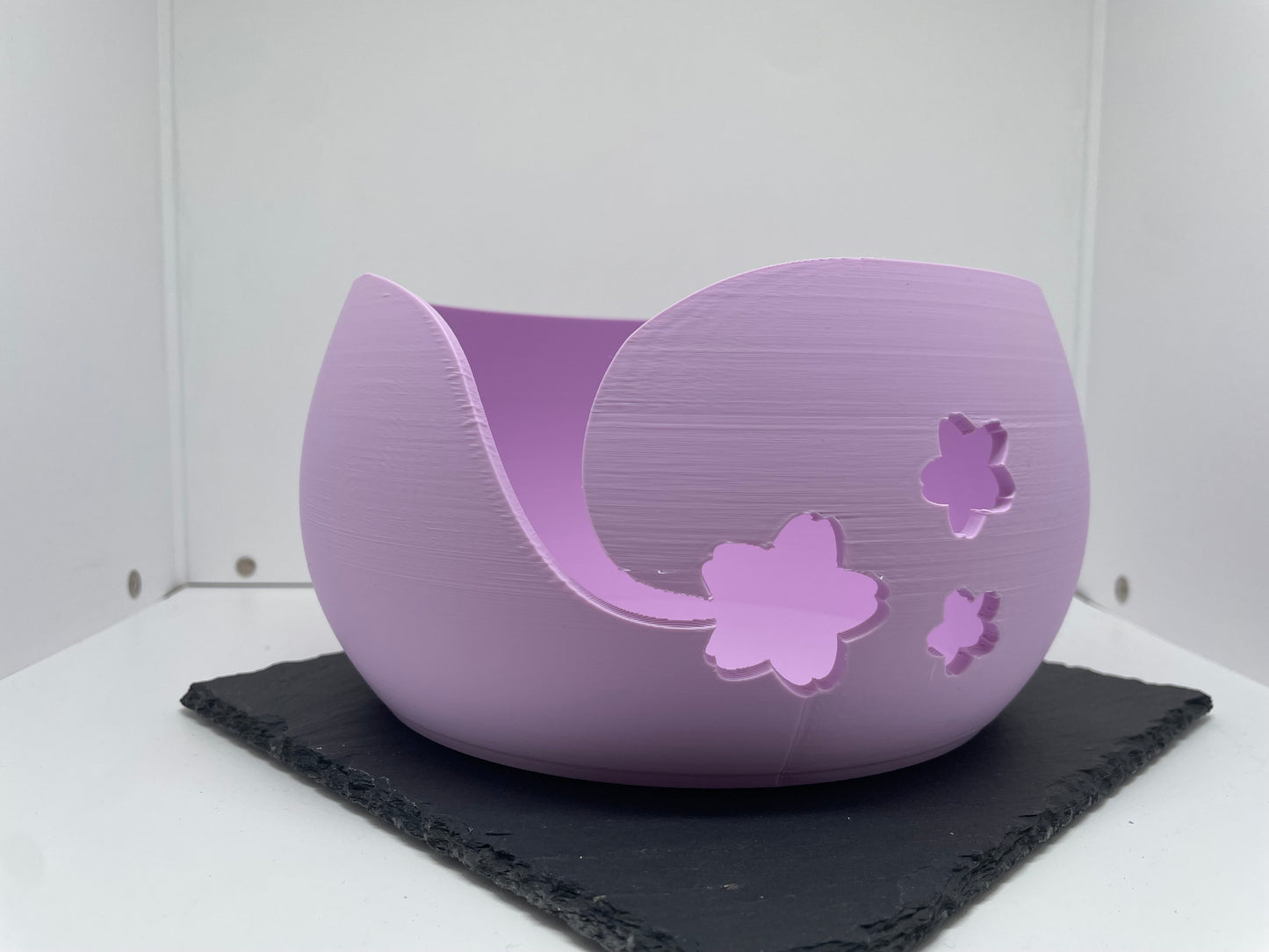 Garnschale 3D Druck Blume XXL
