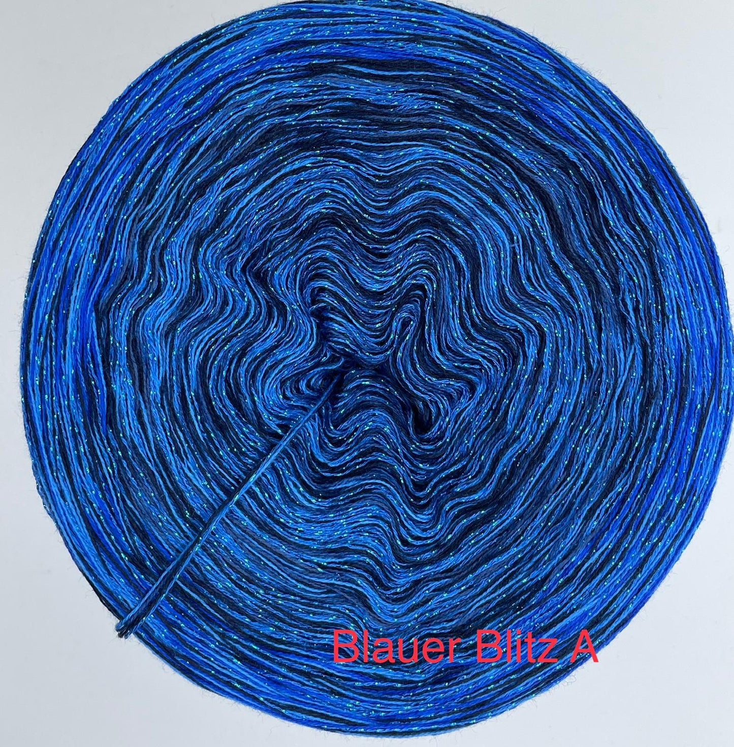 Blauer Blitz A Glitzer