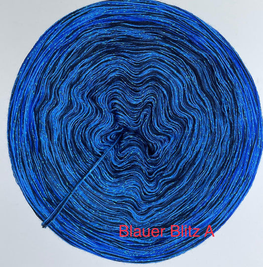 Blauer Blitz A Glitzer