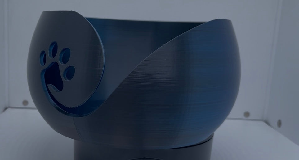 Garnschale 3D Druck Pfote M