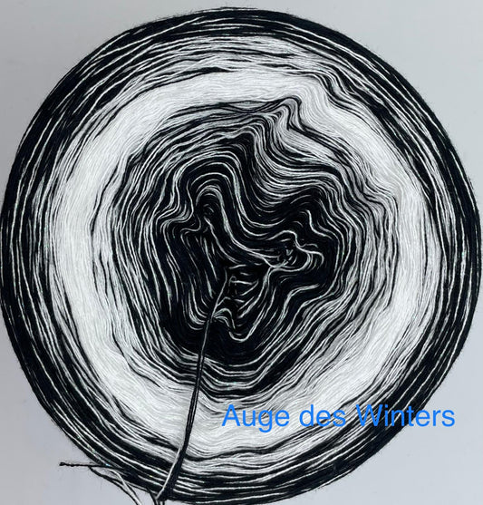 Auge des Winters Glitzer