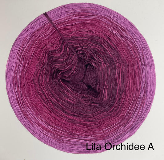 Lila Orchideen A