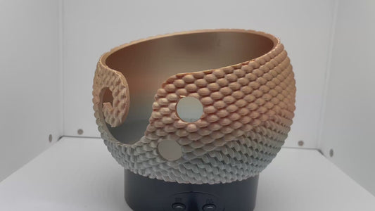 Garnschale 3D Druck Gestricktes Muster M